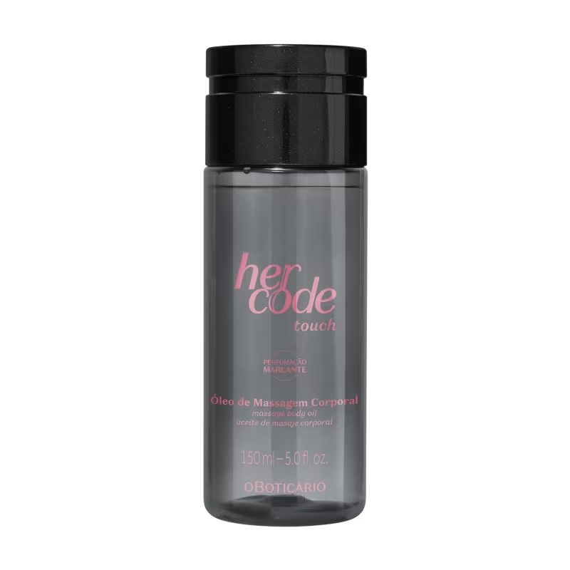 �LEO DE MASSAGEM CORPORAL HER CODE TOUCH 150ML